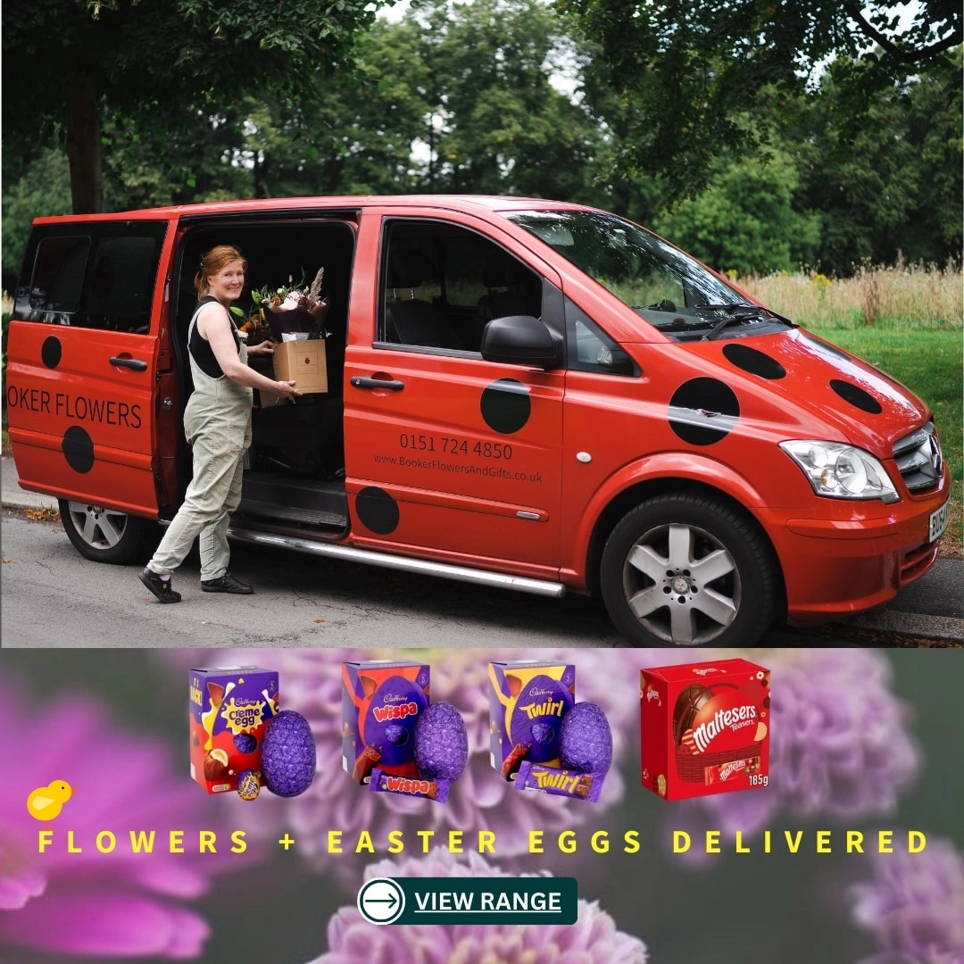 Easter Flowers and Eggs Delivered Liverpool